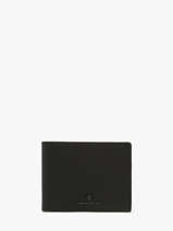 Portefeuille Leder Serge blanco Zwart austin AST21115